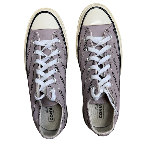 Converse Chuck 70’s  “Love Fearless” Limited Edition Low Top Sneakers. Size 6 - Picture 2 of 9